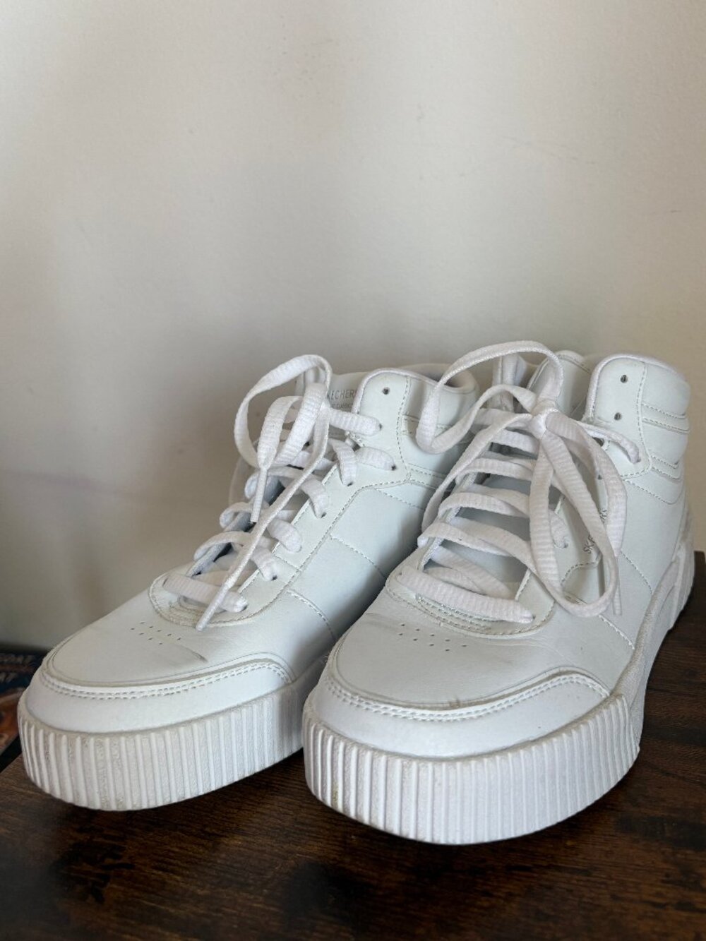 White Skechers Sneakers